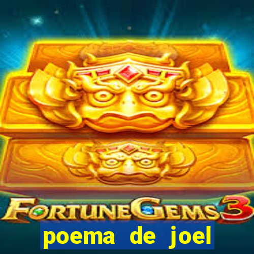 poema de joel rufino dos santos